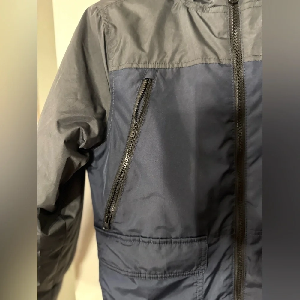 Old Navy Kids Puffer Jacket - Navy and Grey